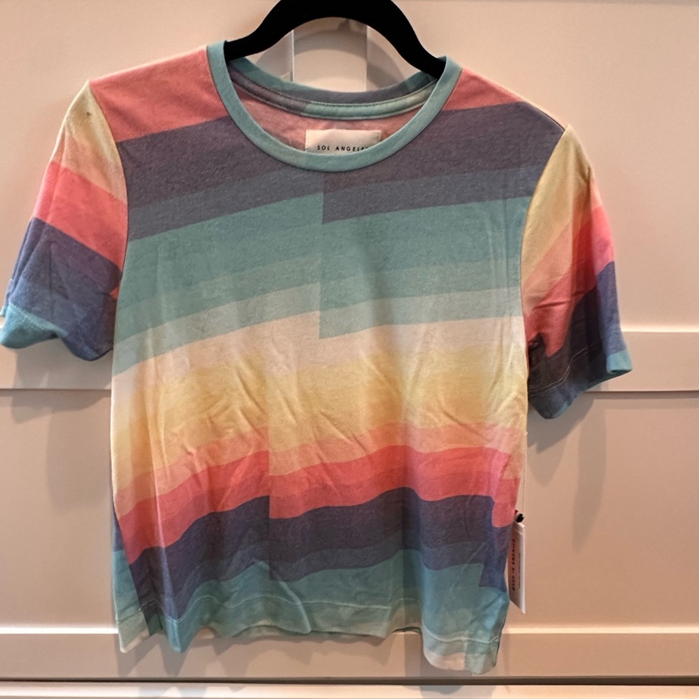 Sol Angeles Rainbow T-shirt NWT